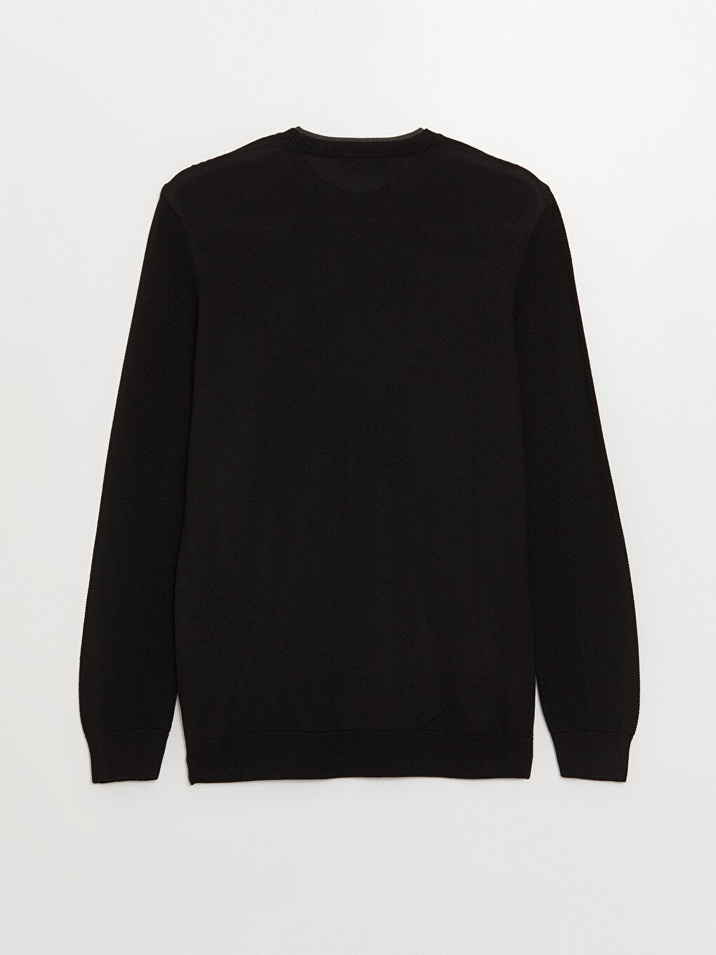 Crew Neck Long Sleeve Men's Knitwear Sweater