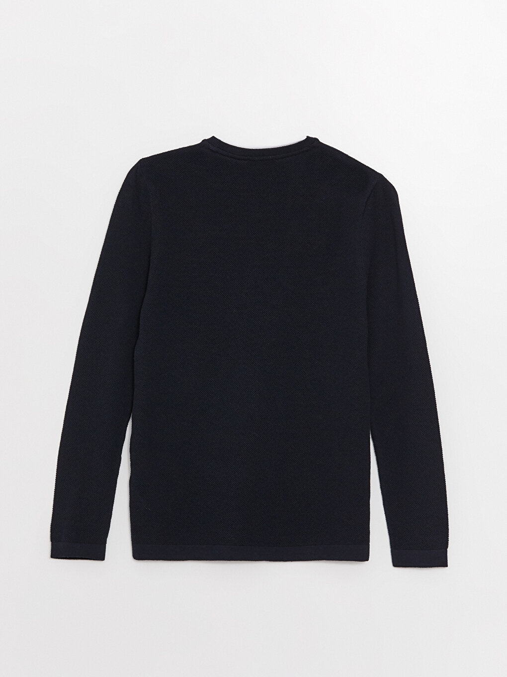 Crew Neck Long Sleeve Thin Men's Knitwear Sweater