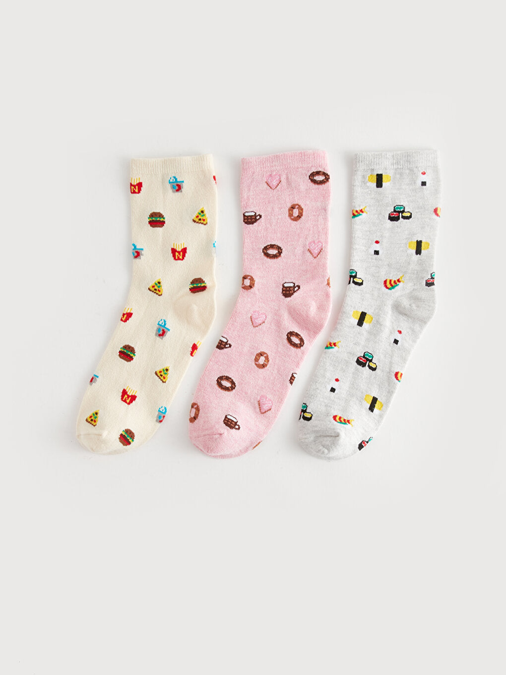 Printed Women's Socks 3 Pack