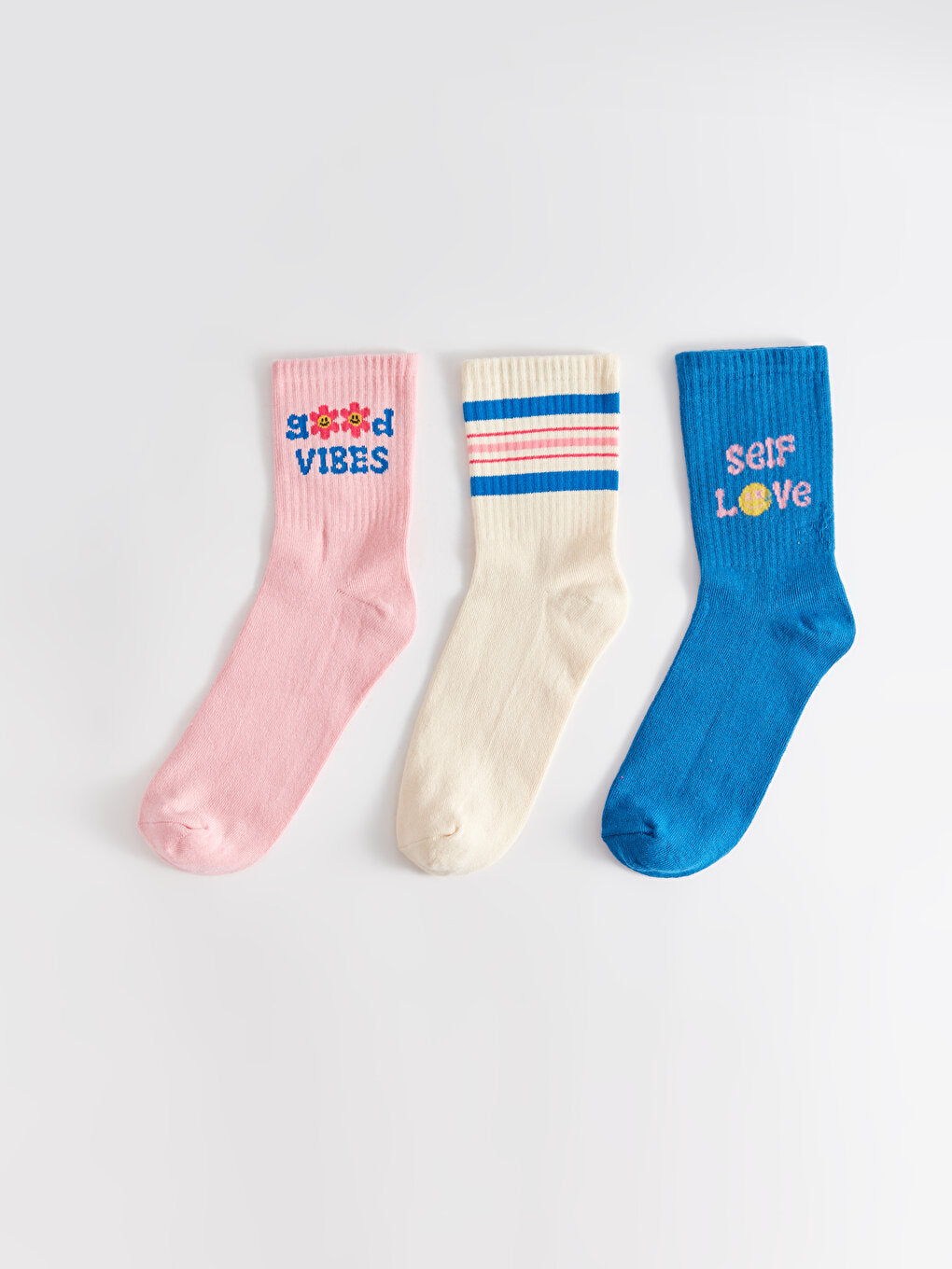 Printed Women's Socks 3 Pack