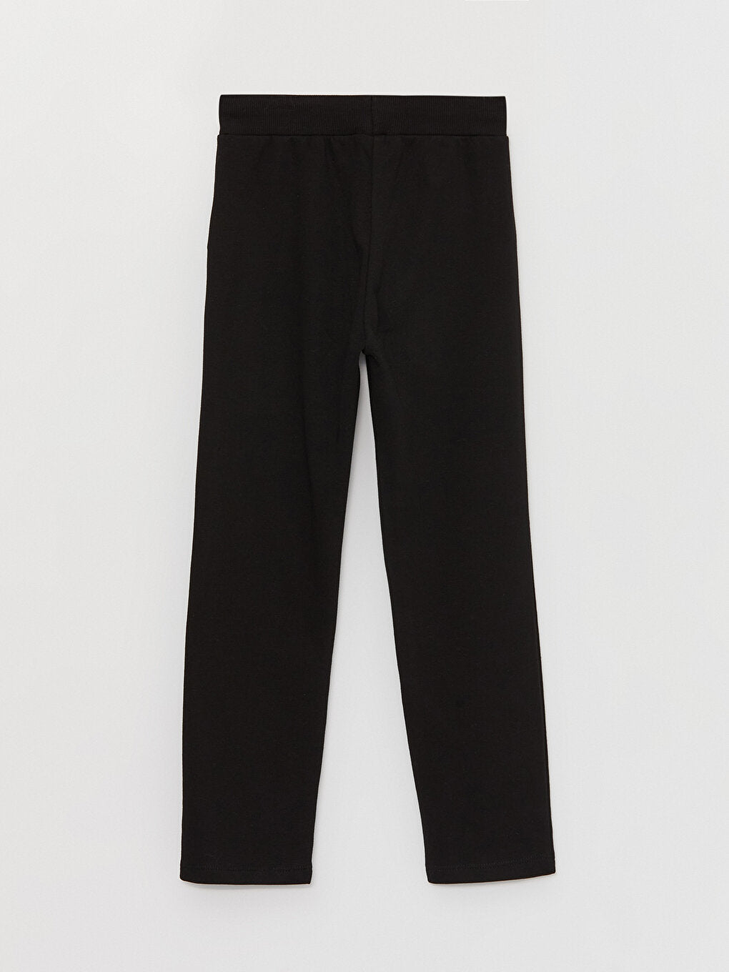 Basic Girls' Sweatpants with Elastic Waist