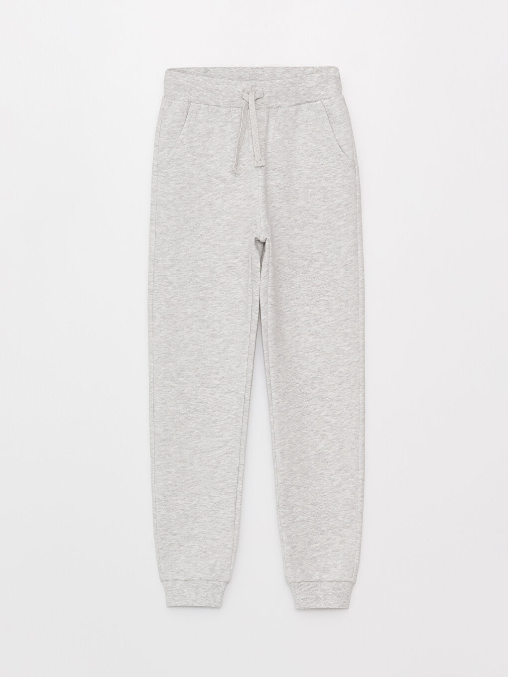 Basic Girl's Jogger Sweatpants with Elastic Waist