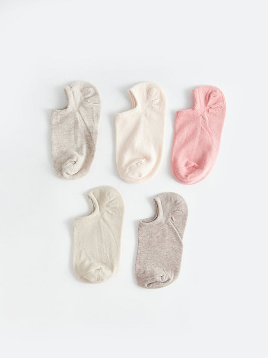 Women's Flat Booties Socks Pack of 5