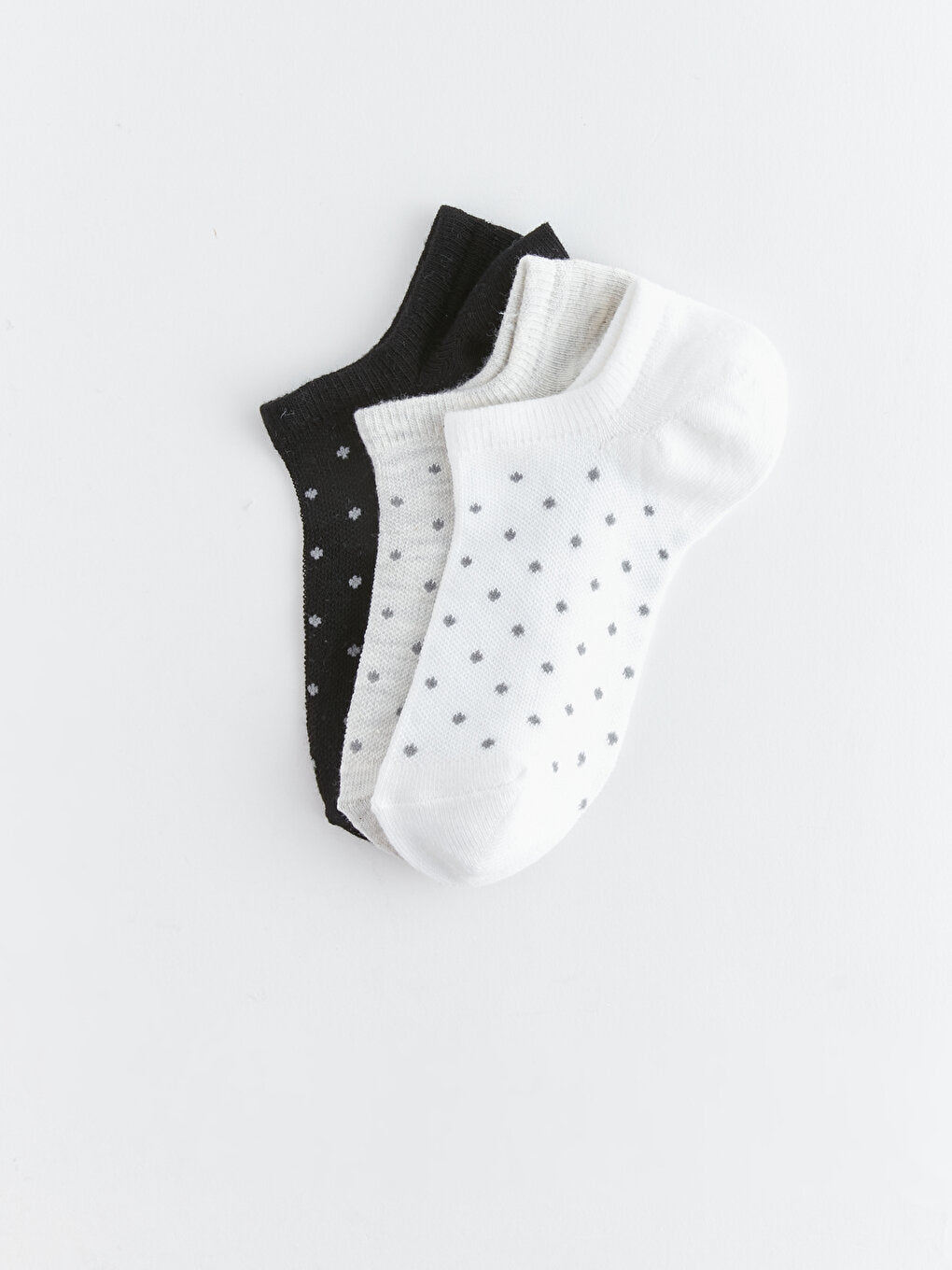 Polka Dot Women's Booties Socks Pack of 3