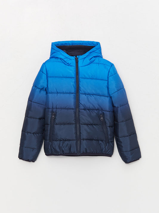 Hooded Boy's Puffer Coat