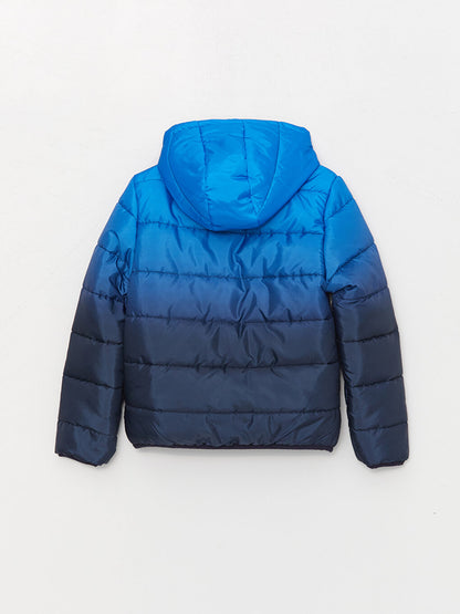 Hooded Boy's Puffer Coat