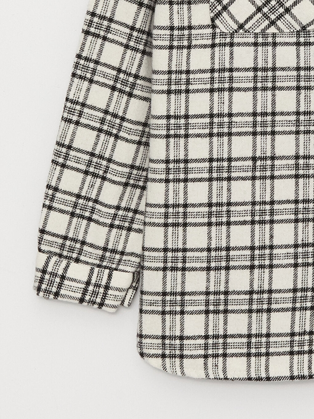 Plaid Long Sleeve Girls' Shirt