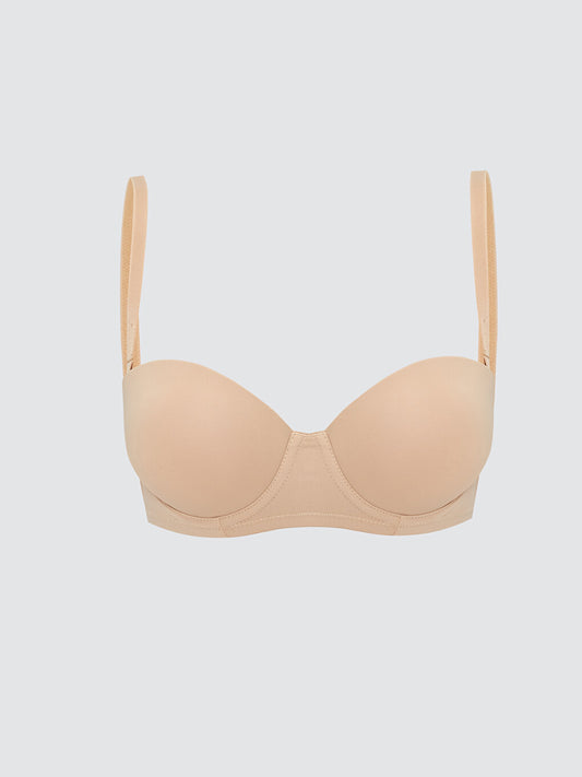 Underwire Half Padded Flat Balconet Bra