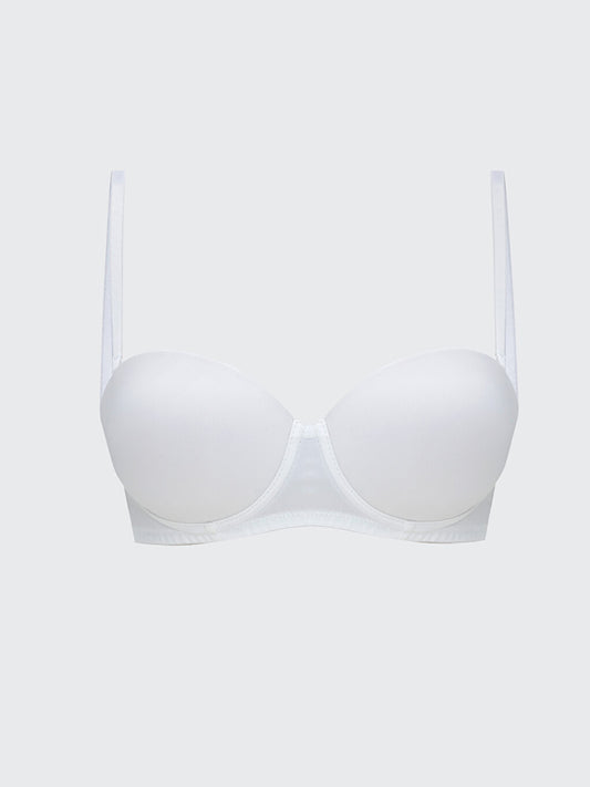 Underwire Half Padded Flat Balconet Bra