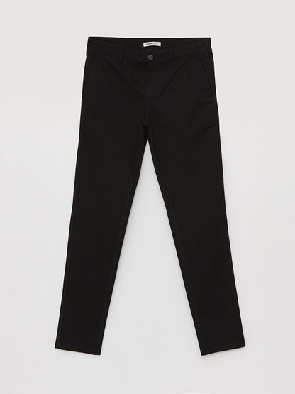 Slim Fit Men's Chino Trousers