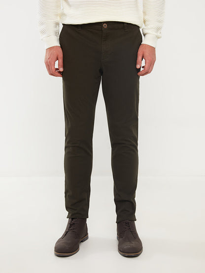 Slim Fit Men's Chino Trousers