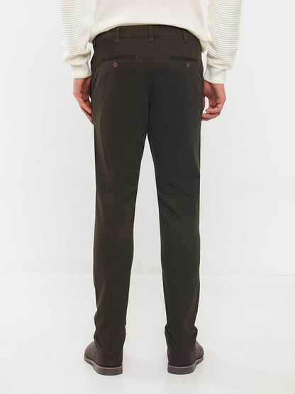 Slim Fit Men's Chino Trousers