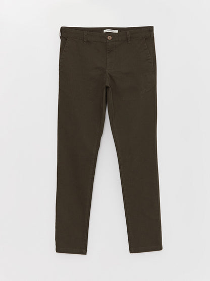 Slim Fit Men's Chino Trousers