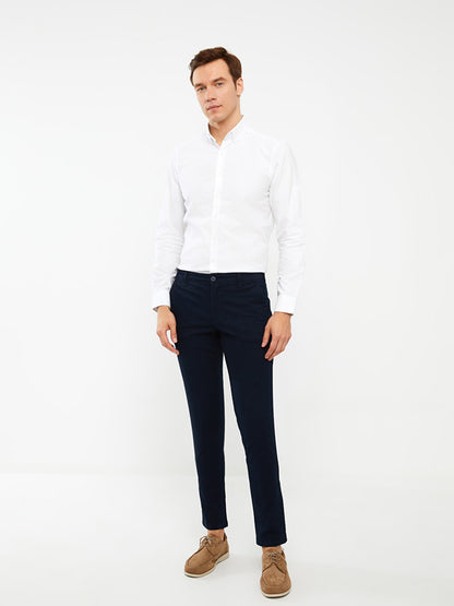 Slim Fit Men's Chino Trousers