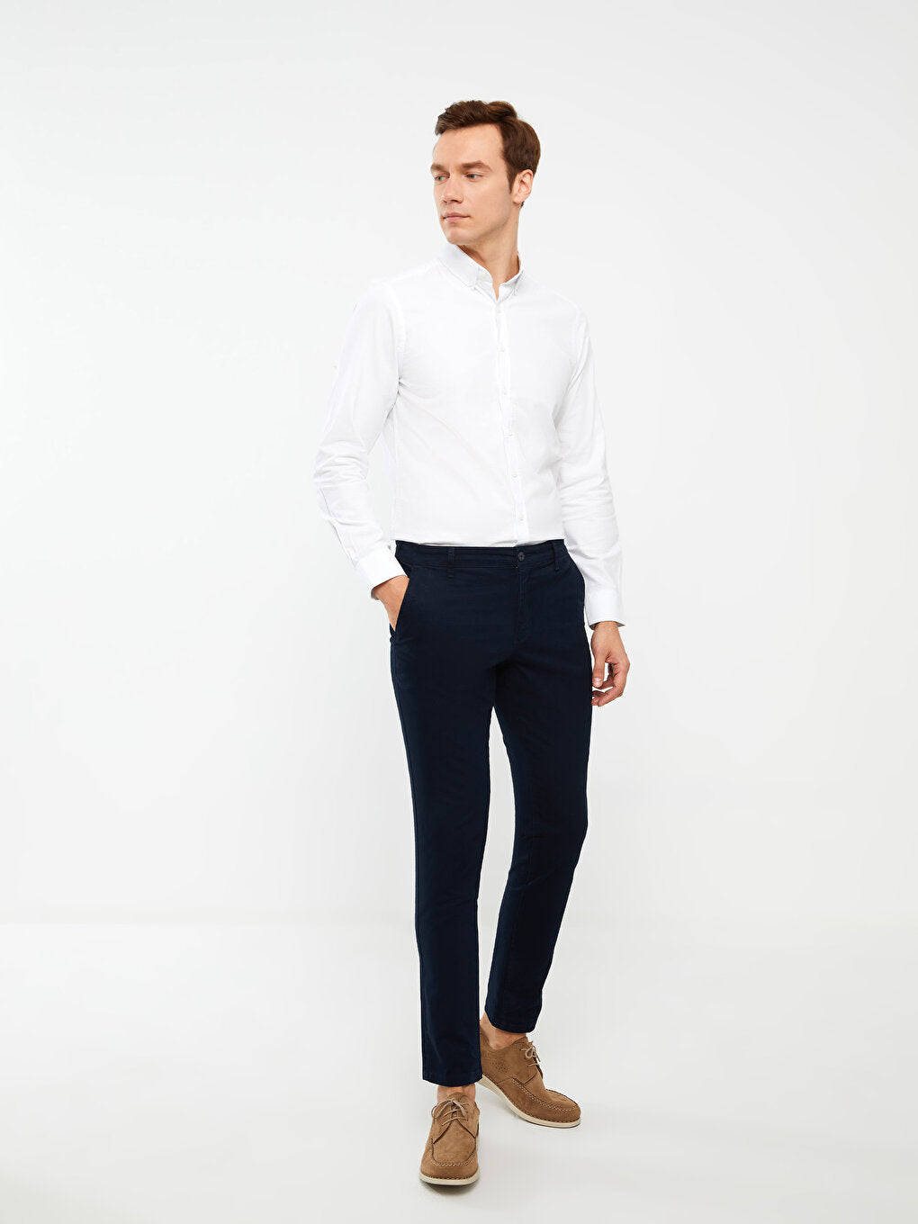 Slim Fit Men's Chino Trousers