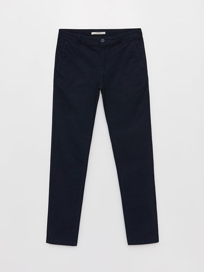 Slim Fit Men's Chino Trousers