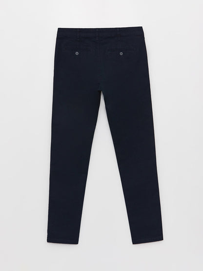 Slim Fit Men's Chino Trousers