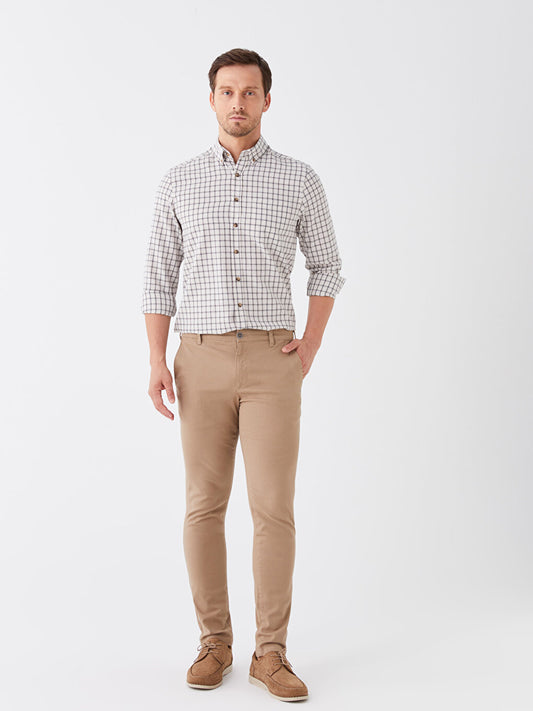 Slim Fit Men's Chino Trousers