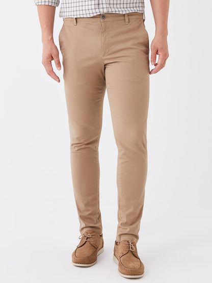 Slim Fit Men's Chino Trousers