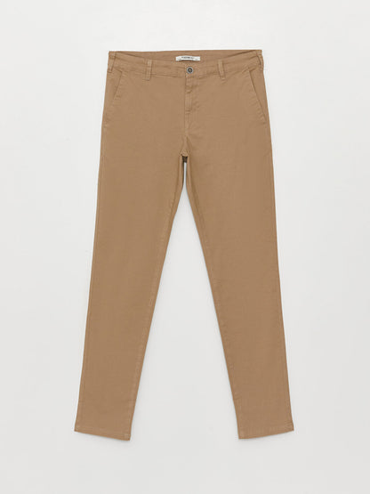 Slim Fit Men's Chino Trousers