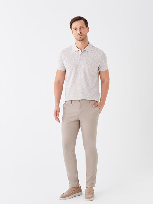 Slim Fit Men's Chino Trousers