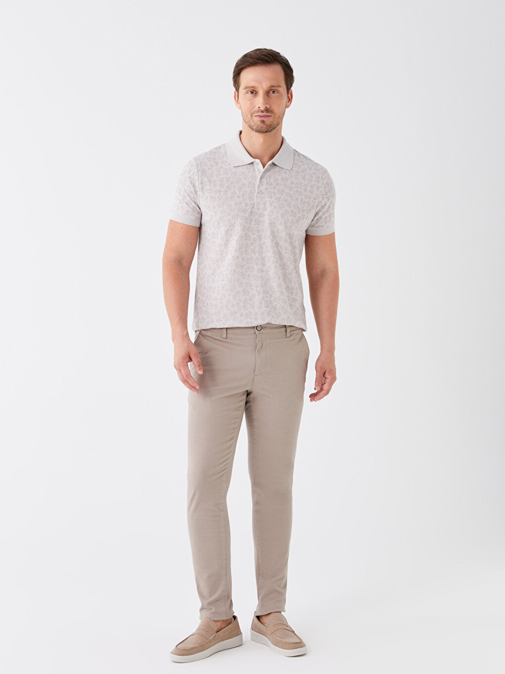 Slim Fit Men's Chino Trousers