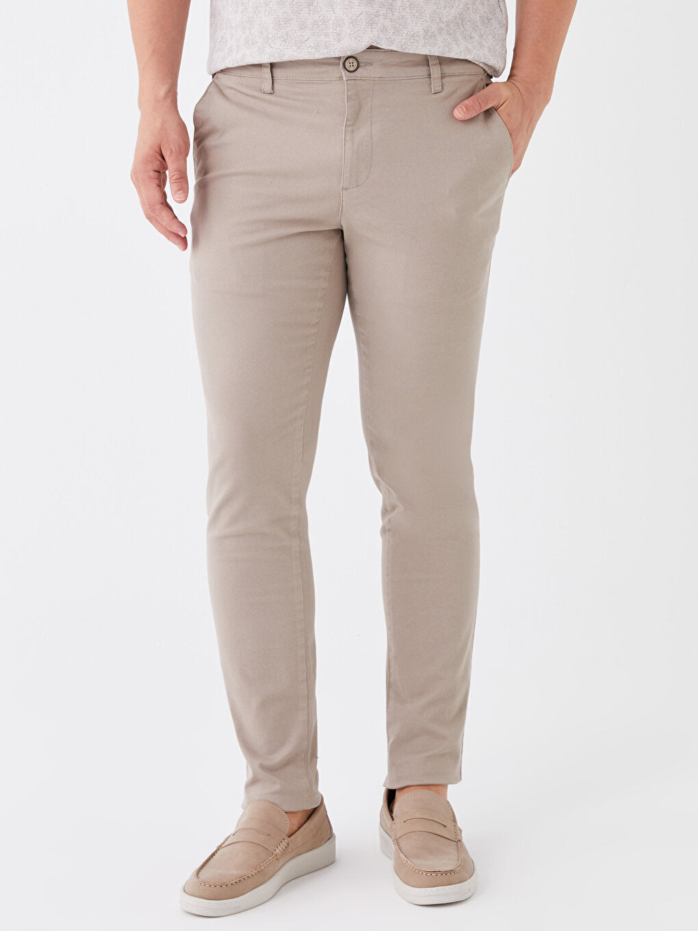 Slim Fit Men's Chino Trousers