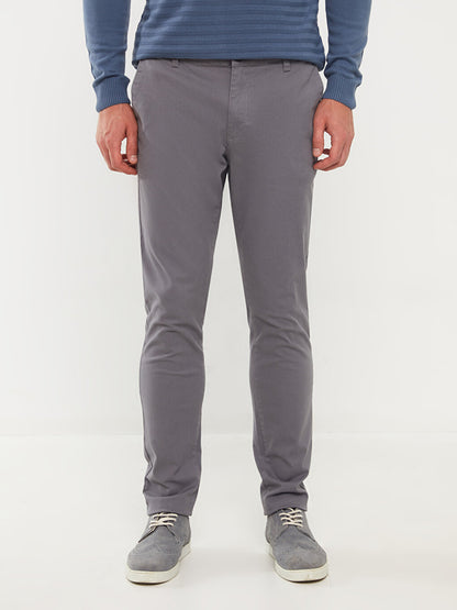 Slim Fit Men's Chino Trousers