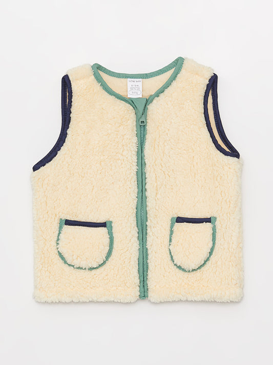 Crew Neck Baby Boy Vest