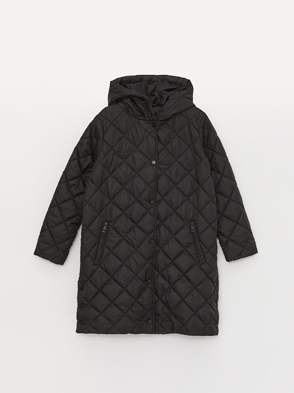 Hooded Quilted Women's Puffer Coat