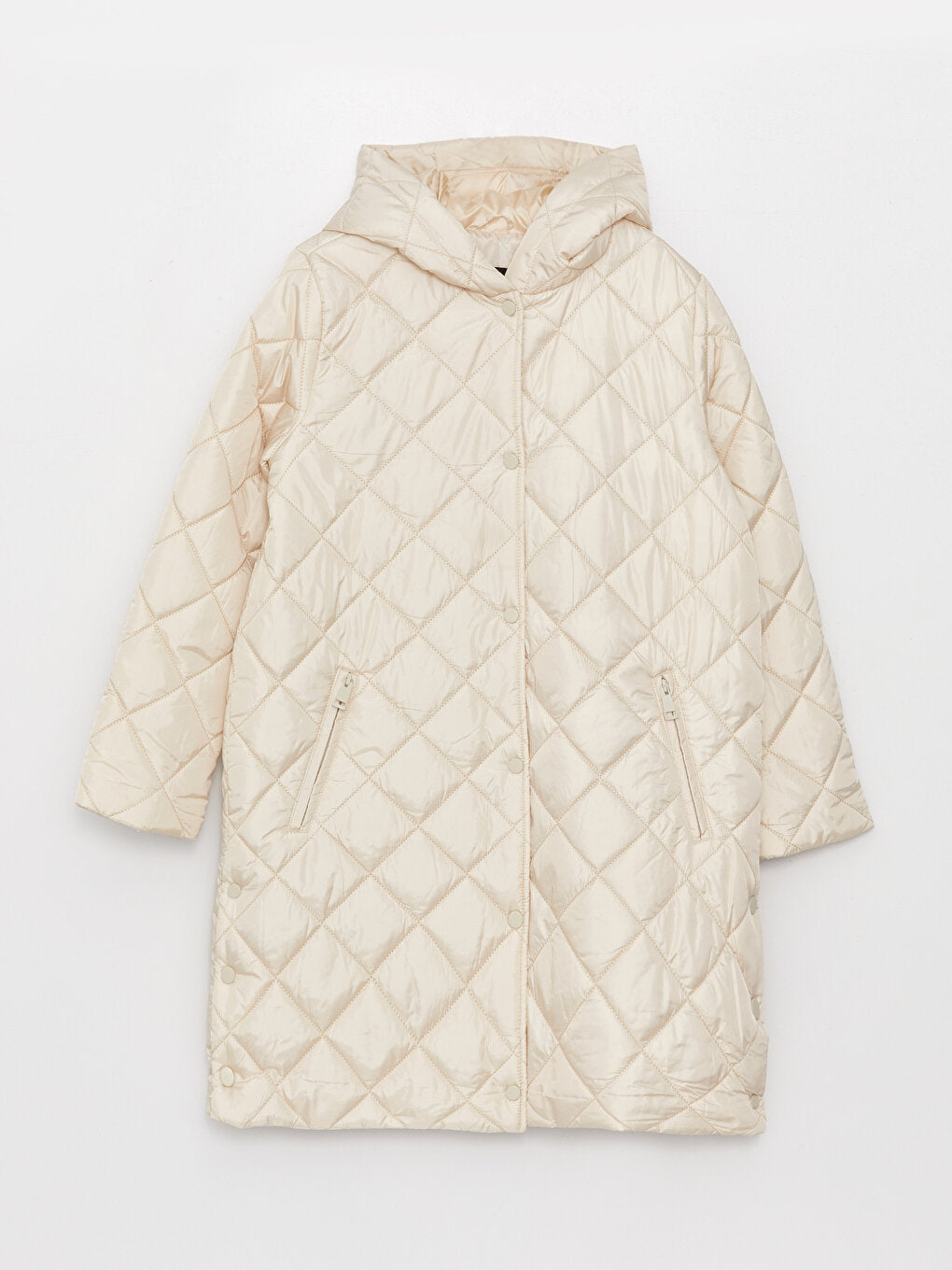 Hooded Quilted Women's Puffer Coat