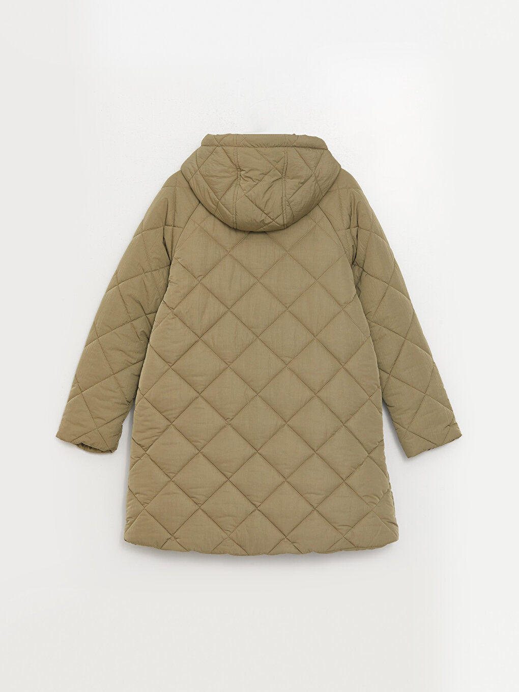 Hooded Quilted Oversize Women's Puffer Coat