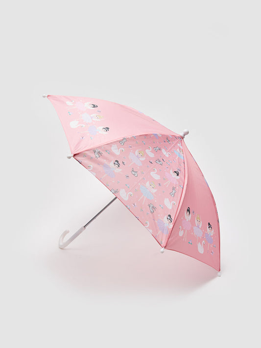 Printed Girl's Umbrella