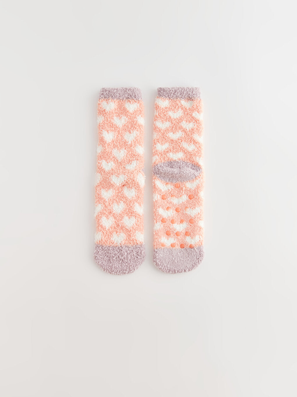 Patterned Girl's Home Socks 2-pack