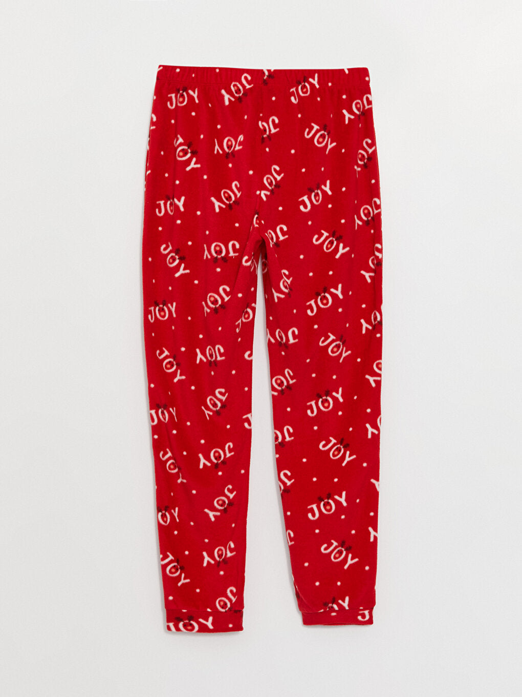 New Year's Themed Women's Jogger Pajama Bottom with Elastic Waist