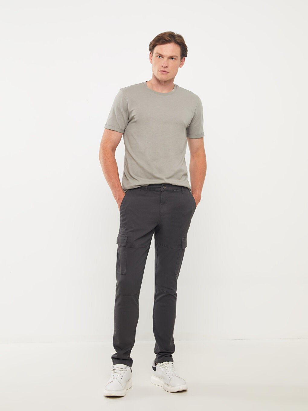 Slim Fit Men's Chino Trousers