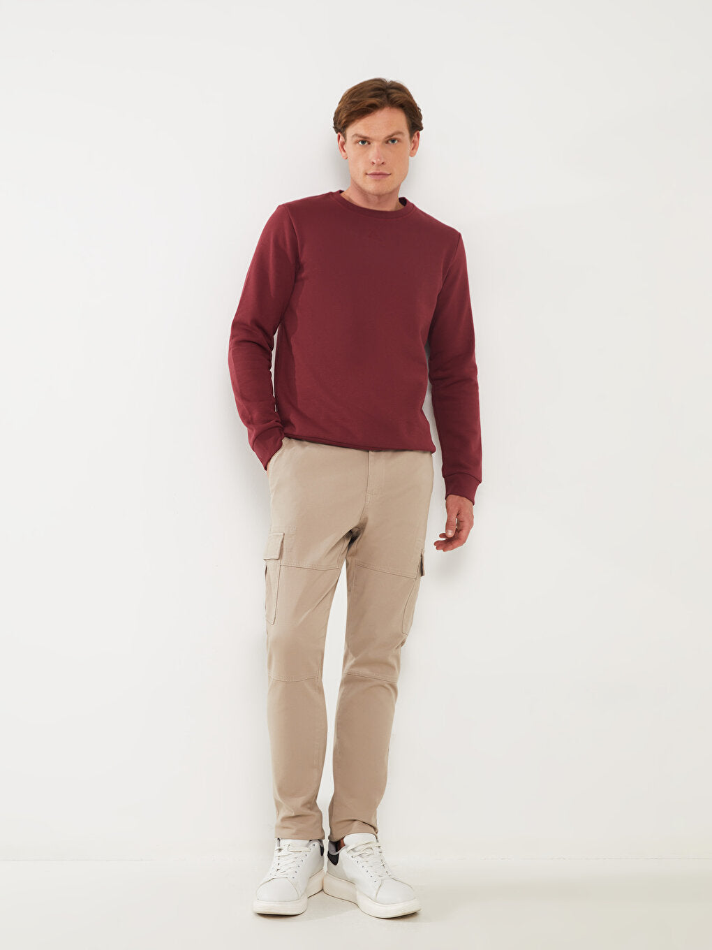 Slim Fit Men's Chino Trousers