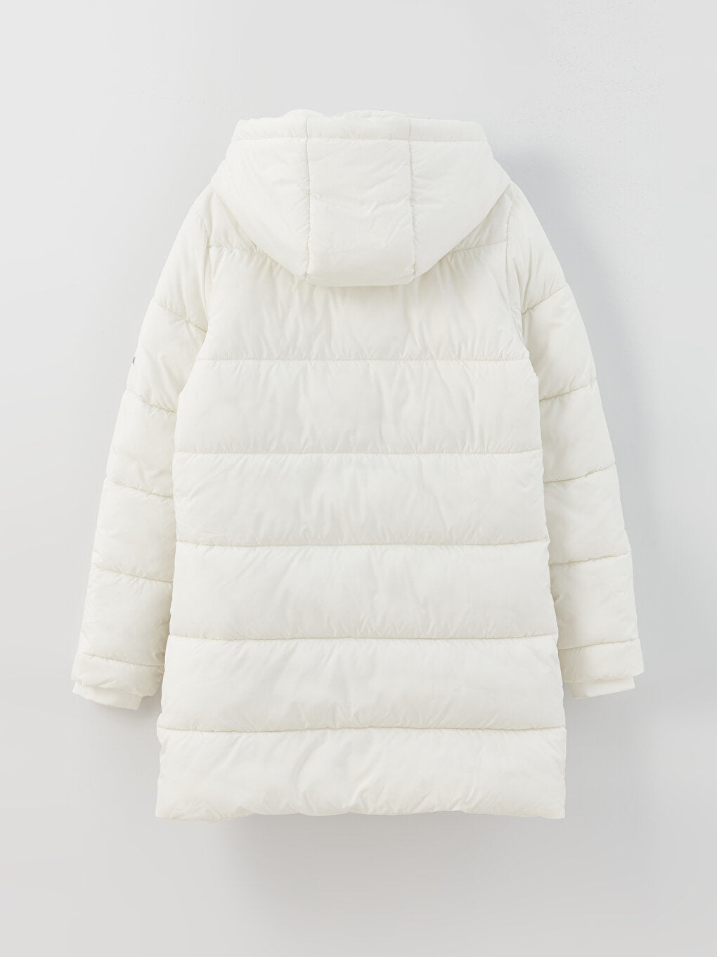 Women's Hooded Plain Puffer Coat