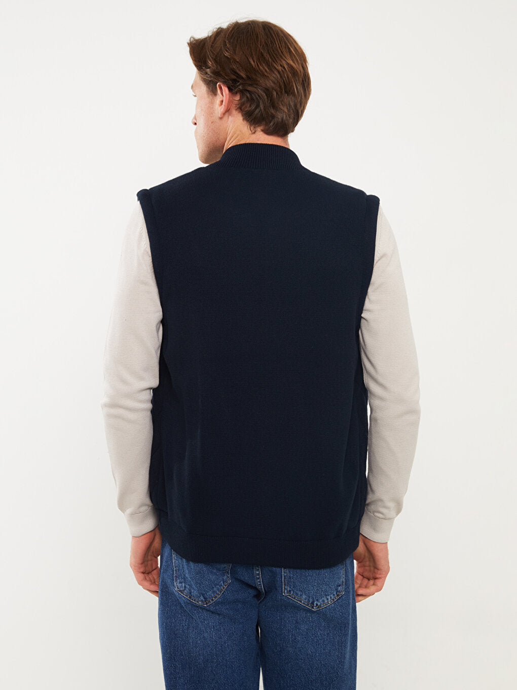 Standard Mold College Collar Men's Vest