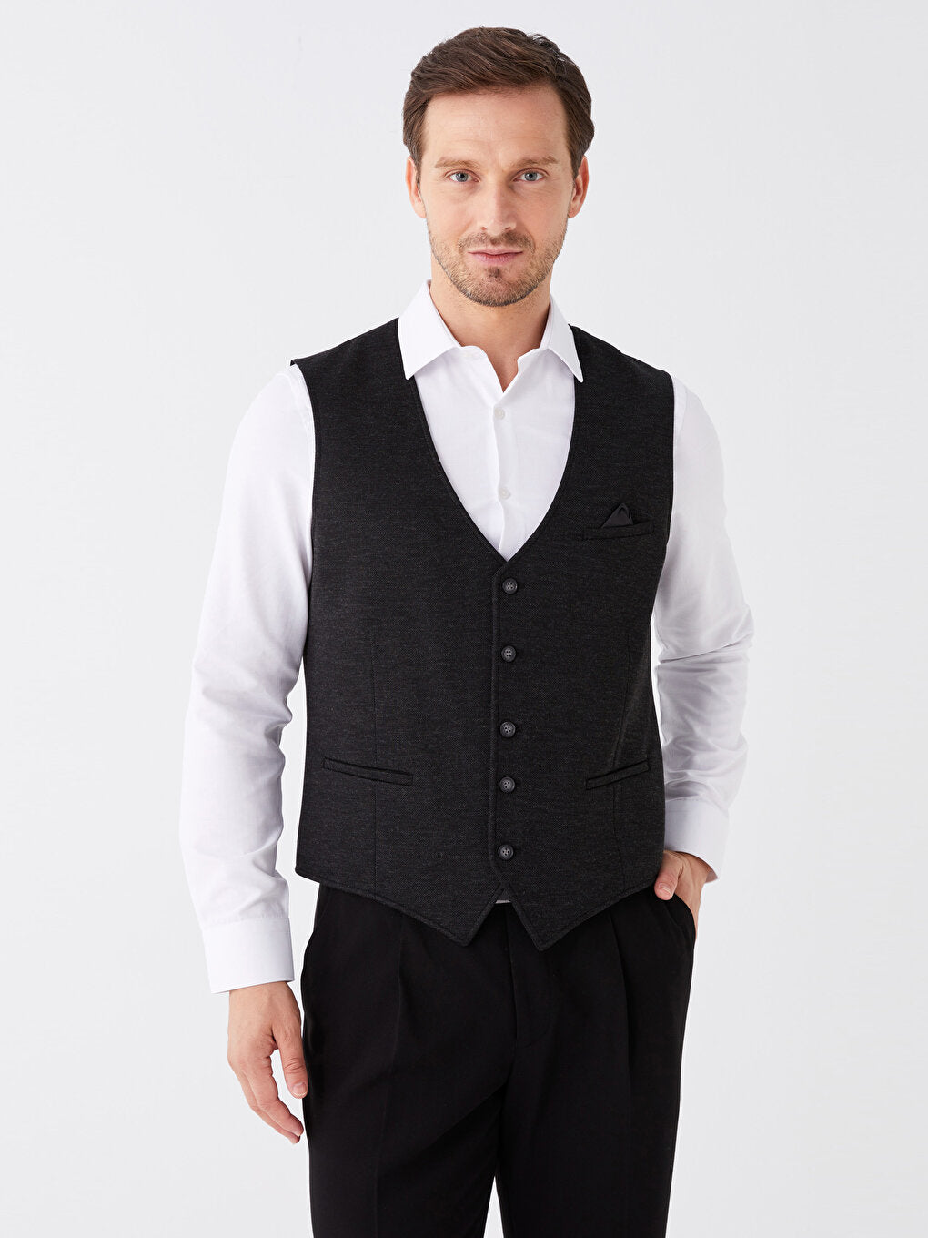 Slim Fit Men's Classic Vest