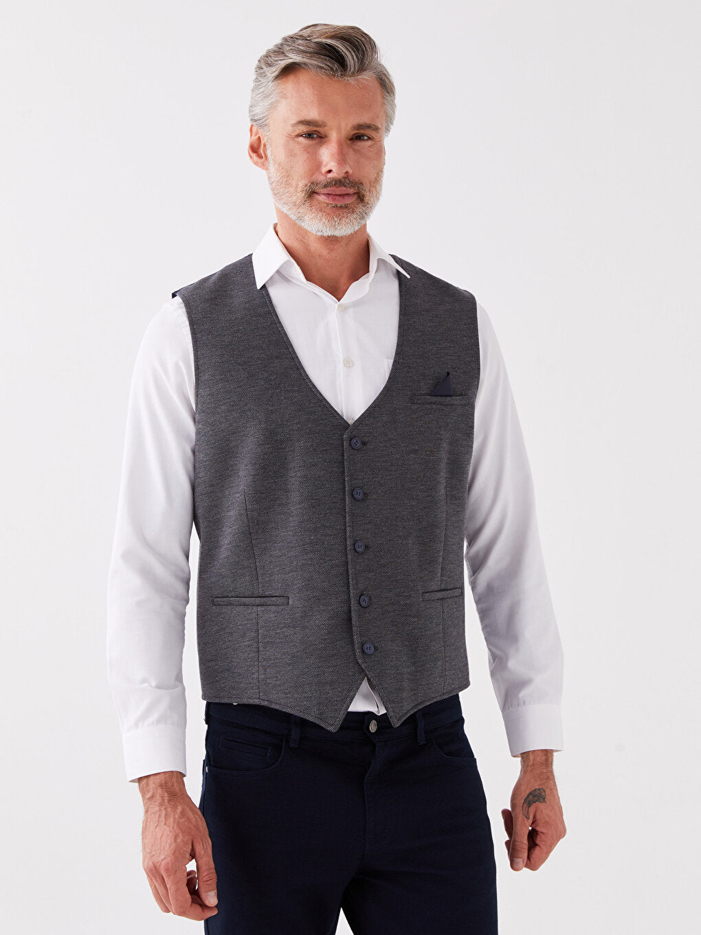 Slim Fit Men's Classic Vest