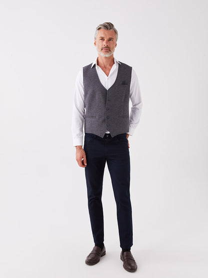 Slim Fit Men's Classic Vest