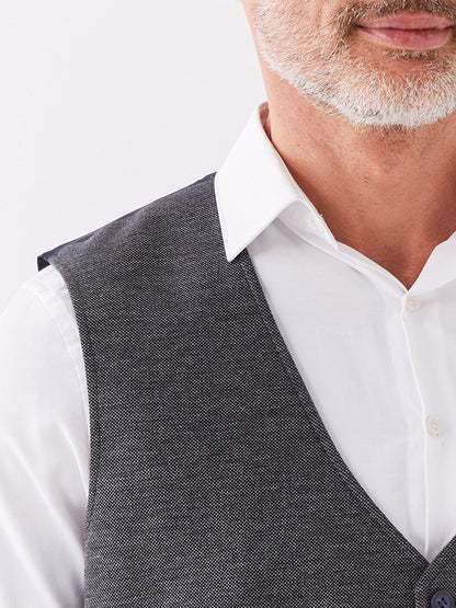 Slim Fit Men's Classic Vest