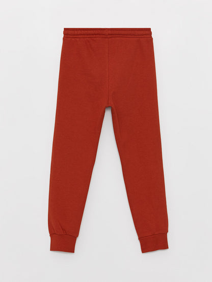 Basic Boy's Jogger Sweatpants with Elastic Waist