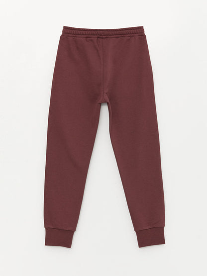 Basic Boy's Jogger Sweatpants with Elastic Waist