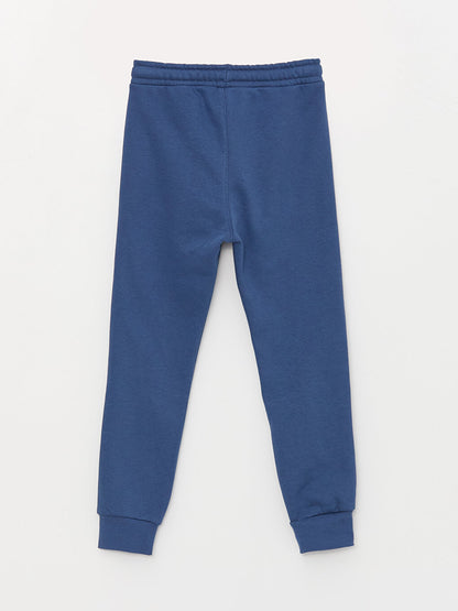 Basic Boy's Jogger Sweatpants with Elastic Waist