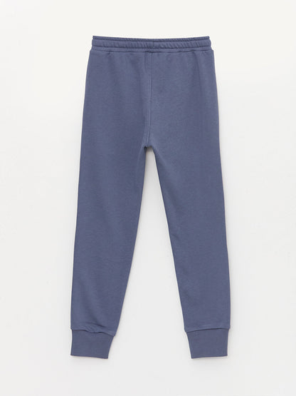 Basic Boy's Jogger Sweatpants with Elastic Waist