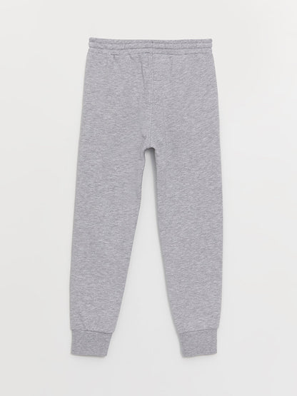 Basic Boy's Jogger Sweatpants with Elastic Waist