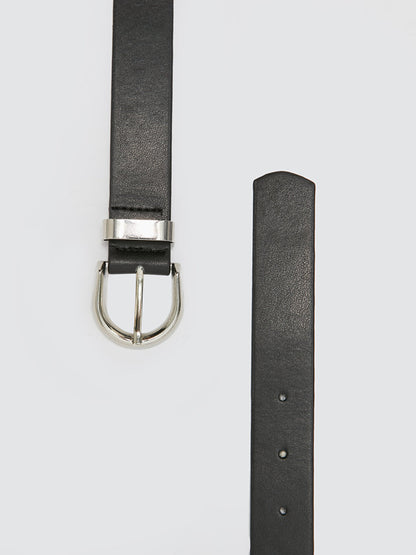 Leather Look Women's Belt