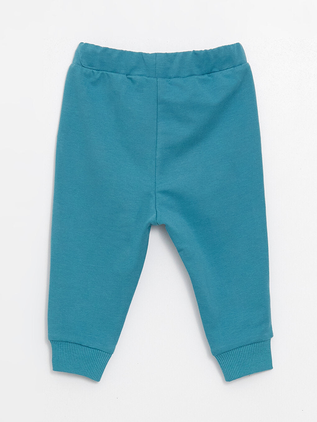 Basic Baby Boy Trousers with Elastic Waist, 2-Piece